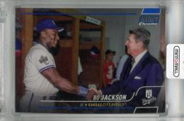 2022 Topps Stadium Club Chrome Bo Jackson Blue Refractor #95【108/199】 Kansas City Royals