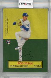 2025 Topps Archives Roki Sasaki 1964 Topps Stand-Ups #64SU-2 RC Los Angeles Dodgers