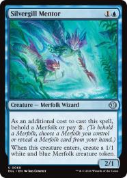【ECL】【ENG】【Foil】〈069-U-U〉《銀エラの導師/Silvergill Mentor》