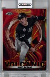 2023 Topps NPB Chrome  佐々木朗希 (千葉ロッテマリーンズ) Volcanic