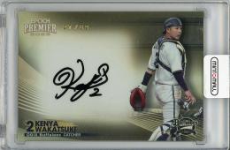 【表面下側若干難あり】2023 EPOCH オリックス・バファローズ Premier Edition 若月健矢 直筆サインカード【27/89】