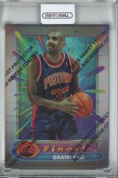 1994-95 Topps Finest Grant Hill Refractors #240 Detroit Pistons