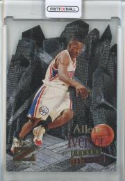 1996-97 Fleer Z-Force Allen Iverson Little Big Men #5 Philadelphia 76ers