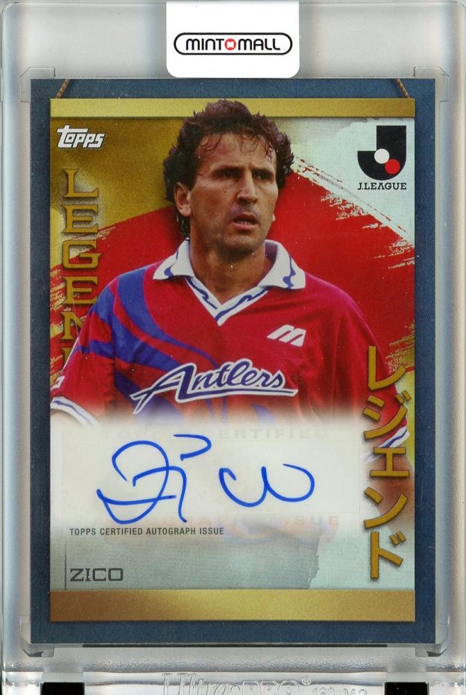 Topps J-league Flagship Jリーグ フラッグシップ レオナルド　直筆サインカード 鹿島アントラーズ　レジェンド　Auto