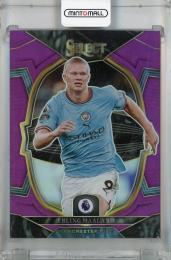 2022-23 Panini Select Premier League Erling Haaland Terrace Purple #61 ※傷・へこみあり【110/135】 Manchester City