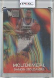 1996-97 Fleer Metal Damon Stoudamire Molten Metal #10 Toronto Raptors