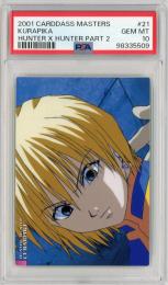 2001  CARDDASS MASTERS HUNTER x HUNTER クラピカ #21【PSA10】