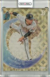 2025 BBM オリックス・バファローズ 宮城大弥 ホロ金紙【096/100】