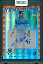 2025 Topps J.League Flagship 山口瑠伊 直筆サインカード Orenge【11/25】 川崎フロンターレ