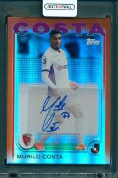 2025 Topps J.League Flagship ムリロ・コスタ 直筆サインカード Orenge(Last No)【25/25】 京都サンガ F.C.