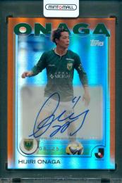 2025 Topps J.League Flagship 翁長聖 直筆サインカード Orenge【8/25】 東京ヴェルディ