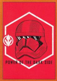 2019 Topps Star Wars The Rise of Skywalker Series 1  Power of the Dark Side Crush the Resistance Orangeパラレル版 49/99