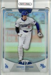 2024 Topps 50/50: Shohei Ohtani Shohei Ohtani 44 SB#17 Refractor Los Angeles Dodgers