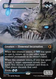 【ECL】【ENG】【Foil】〈293-M-UB〉《欺瞞/Deceit》ボーダーレス版