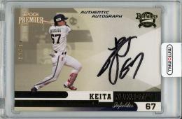 2024 EPOCH オリックス・バファローズ Premier Edition 中川圭太 直筆サインカード【48/49】