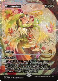 【ECL】【ENG】【フラクチャーFoil】〈392-M-W〉《篩い飛ばし/Winnowing》ショーケース版