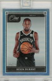 2019-20 PANINI One and One Kevin Durant Blue #62【17/25】 Brooklyn Nets