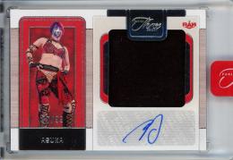 2024 PANINI THREE COUNT WWE Asuka Jumbo Memorabilia Autographs/#JM-ASK【77/99】 RAW