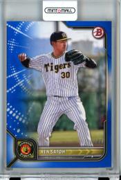 2022 Topps NPB  Bowman 阪神 佐藤蓮 Base,Blue 111/199