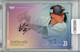 2025 BBM オリックス・バファローズ 元謙太 直筆サインカード【76/90】