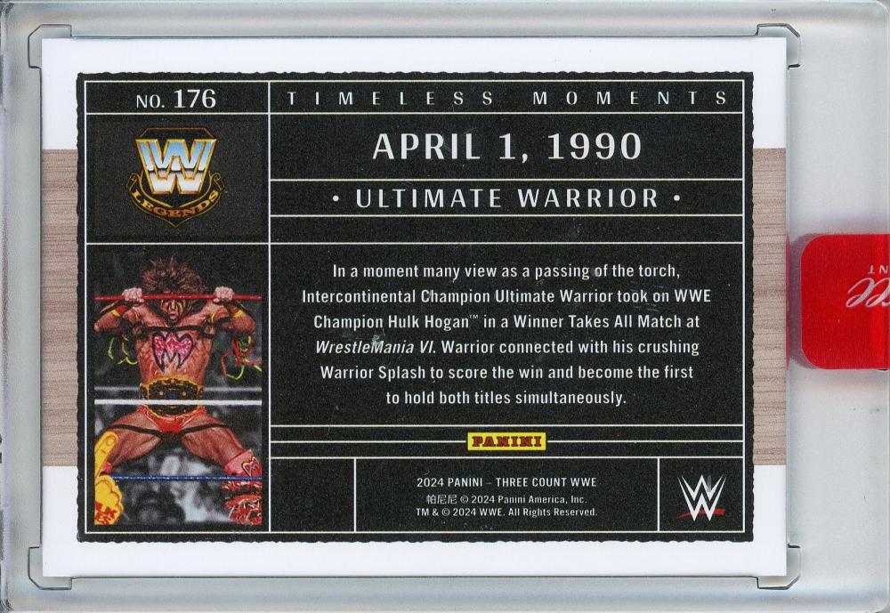 ミントモール / MINT 池袋店 / 2024 PANINI THREE COUNT WWE