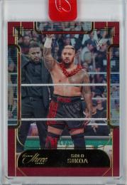 2024 PANINI THREE COUNT WWE Solo Sikoa Base/Red Parallels/#32【19/25】 SmackDown