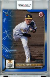 2022 Topps NPB  Bowman 福岡ソフトバンク 風間球打 Base,Blue 033/199