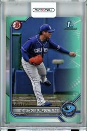 2022 Topps NPB  Bowman 中日 福島章太 Base,Aqua 153/175