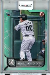 2022 Topps NPB  Bowman 千葉ロッテ 池田来翔 Base,Aqua 007/175