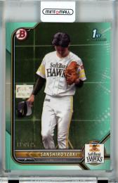 2022 Topps NPB  Bowman 福岡ソフトバンク 井崎燦志郎 Base,Aqua 119/175