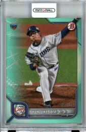 2022 Topps NPB  Bowman 埼玉西武 佐藤隼輔 Base,Aqua 054/175