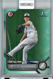 2022 Topps NPB  Bowman 千葉ロッテ 田中楓基 Base,Aqua 021/175