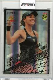 2016 EPOCH COCA-COLA INTERNATIONAL PREMIER TENNIS LEAGUE Martina Hingis HOLOSPECTRA #18【24/25】