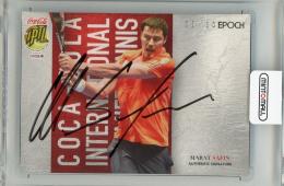 2016 EPOCH COCA-COLA INTERNATIONAL PREMIER TENNIS LEAGUE Marat Safin Autograph #ASSFV【03/30】