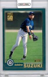 2001 Topps Basebal Ichiro Suzuki Base RC #726 Seattle Mariners