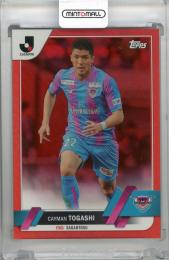 2023 TOPPS J-league Flagship サガン鳥栖 直筆サインカード レッドパラレル版  富樫敬真 【1st No. 1/5】