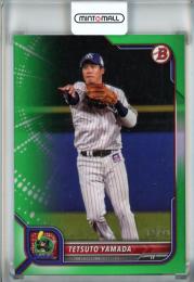2022 Topps NPB  Bowman 東京ヤクルト 山田哲人 Base,Green 65/99