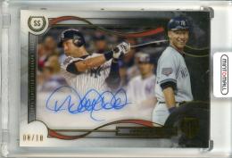 2019 Topps Tribute Derek Jeter #TTP-DJ Tribute to the Postseason Autographs Red【08/10】 Yankees