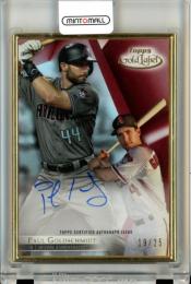 2018 Topps Gold Label Paul Goldschmidt #FA-PG Framed Aitographs Red【19/25】 Diamondbacks