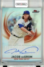 2019 Topps Finest Jacob Degrom #FOA-JD Finest Origins Autographs Mets