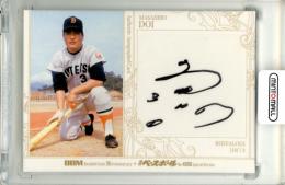 2025 BBM BBMカード35周年&週刊ベースボール4000号記念 スペシャルバージョン 土井正博 OB直筆サインカード【19/90】 近鉄