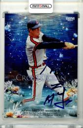 2025 BBM BBMカード35周年&週刊ベースボール4000号記念 スペシャルバージョン 有藤通世 #CO20 CROSS OCEAN ホロ紙ホロブルー箔サイン版【27/50】 ロッテ