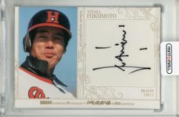 BBM 35周年&週刊ベースボール4000号スペシャルバージョン 福本豊 直筆サインカード【023/120】 阪急ブレーブス