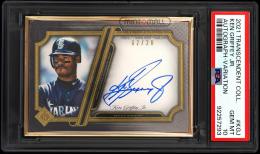 2021 Topps Transcendent #TCAVKGJ Ken Griffey Jr. Autographs Variation【02/20】【PSA GEM MT 10】  (MSV#1819)