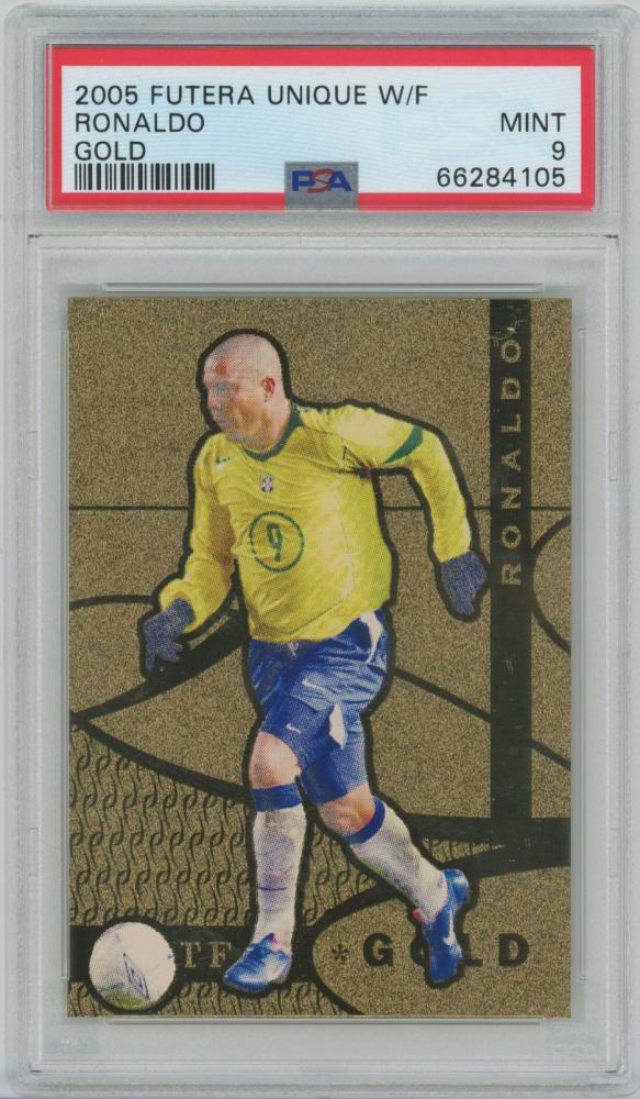 ミントモール / MINT 横浜店 / 2005 FUTERA Unique World Football Futera Gold Colour  Engraved Cards / RONALDO(Brazil) 【of 820】 [PSA9/MINT]