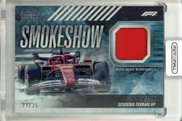 2024 Topps Paddock Pass Formura 1 Carlos Sainz #SS-SAI Smokeshow Relics 【11/35】