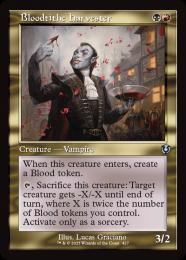 【INR】【ENG】〈427-U-BR〉《税血の収穫者/Bloodtithe Harvester》旧枠版