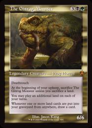 【foil】　サリアとギトラグの怪物 Foil】(255)《サリアとギトラグの怪物/Thalia and The Gitrog