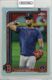 2025 TOPPS Chrome Update Kristian Campbell Photo Variations #USC189 Boston Red Sox