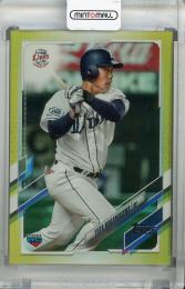 2021 Topps NPB 埼玉西武ライオンズ 仲三河優太 Base Gold Rainbow Foil(パラレル版)